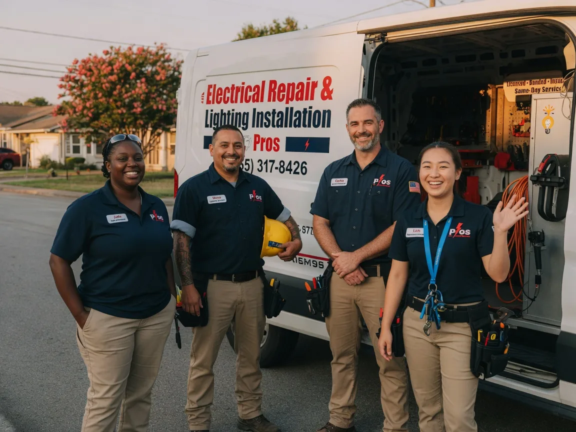 Licensed Electrician company in Bleiblerville, TX